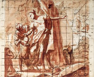 Holofernes Başkanı ile Judith by Antonio Molinari